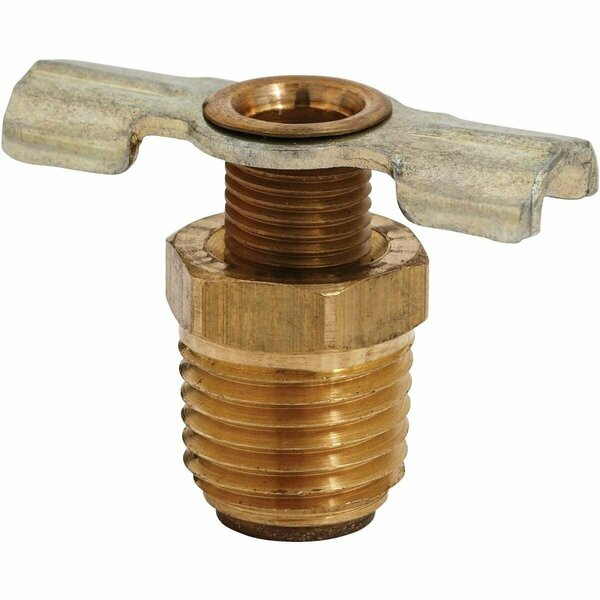 Milton 1/4 In. NPT Brass Drain Cock S-614-4